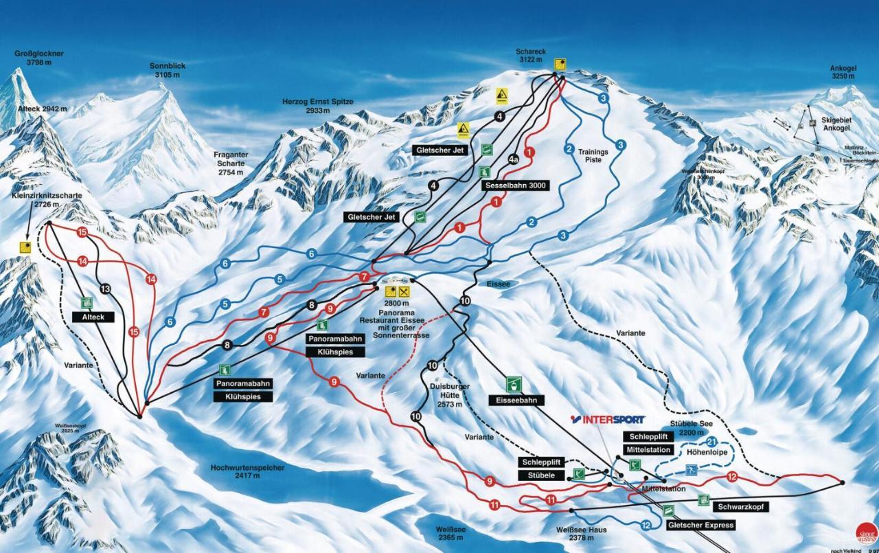 Apartment Moelltaler Gletscher 6 Ausserfragant 외부 사진